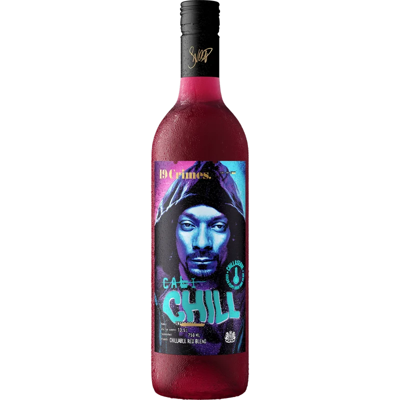 Cali by Snoop / 19 Crimes Chill Red Blend bottle