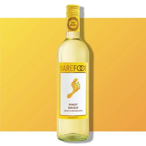 Barefoot Cellars Pinot Grigio bottle