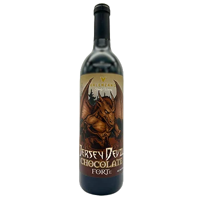 Valenzano Family Winery Jersey Devil Chocolate Port bottle
