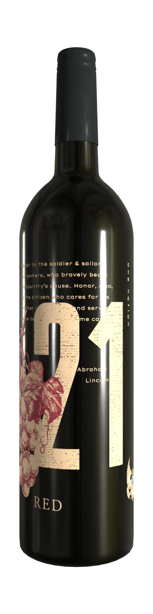 Villari Vineyards One Nation 21% Red Port bottle