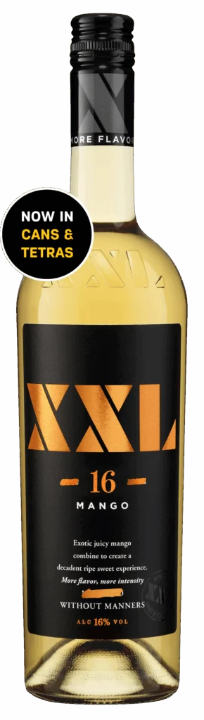XXL Moscato Mango Fortified Moscato infused with mango essence bottle