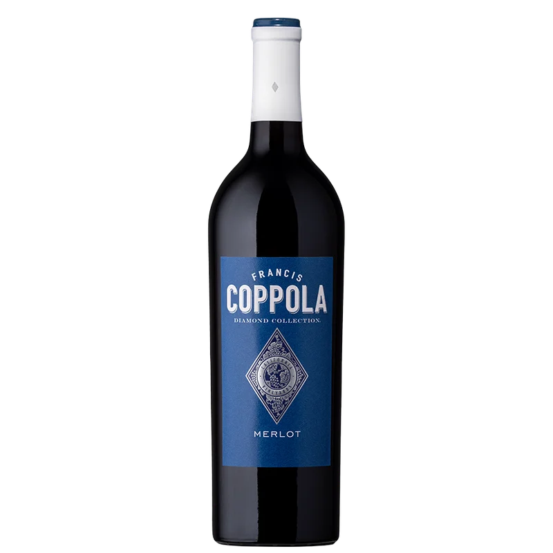 Francis Coppola Diamond Collection Merlot 750 Ml front bottle