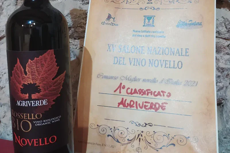 Agriverde Rossello 750 Ml front bottle