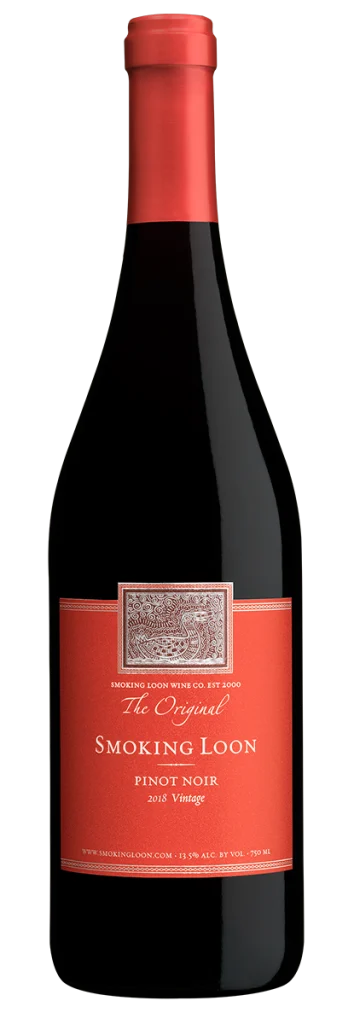 Smoking Loon Pinot Noir bottle