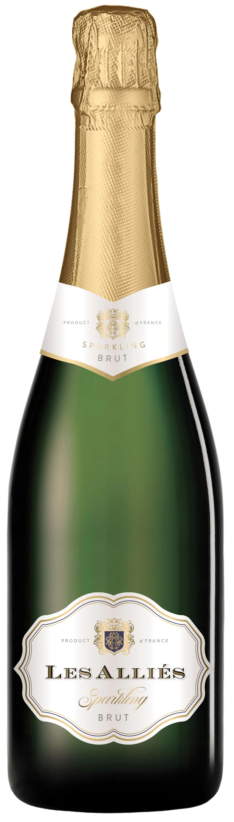 Les Allies Brut 750 Ml front bottle