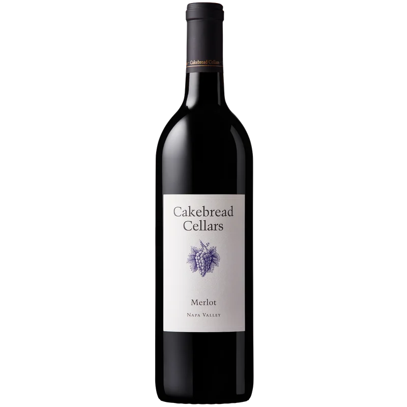 Cakebread Cellars Merlot bottle