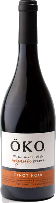 OKO Organic Pinot Noir bottle