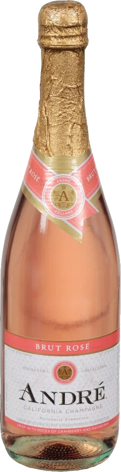 Andre Champagne Cellars Brut Rose Sparkling Rose bottle