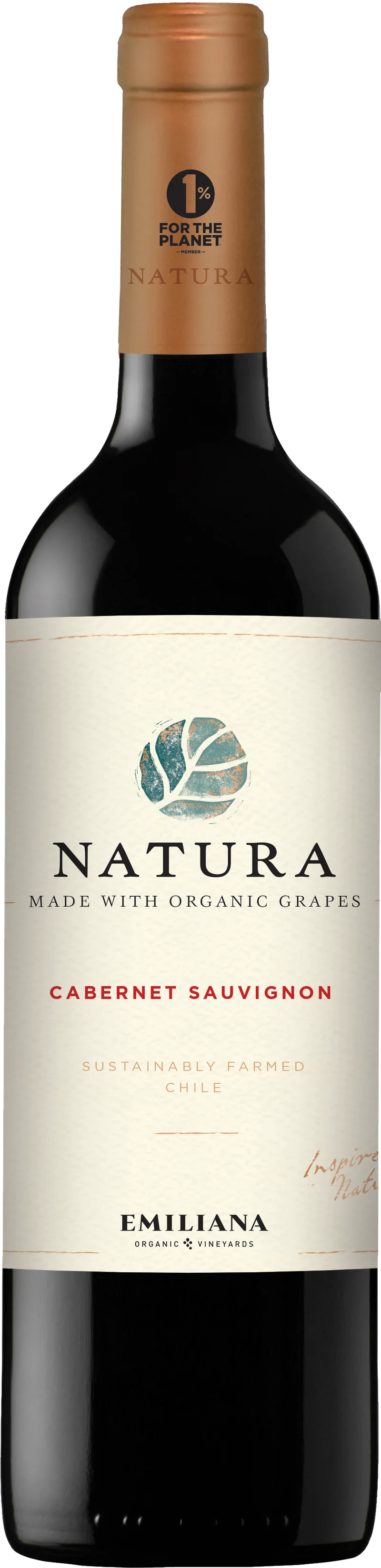 Natura Organic Cabernet Sauvignon 750 Ml front bottle