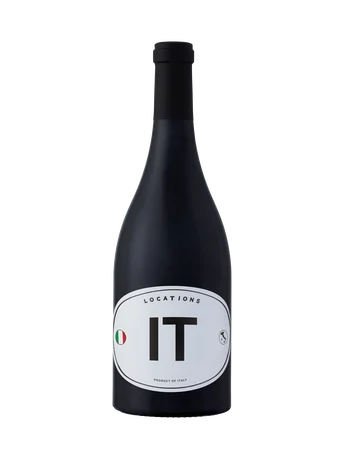 Locations Wine I Red Italian red blend bottle