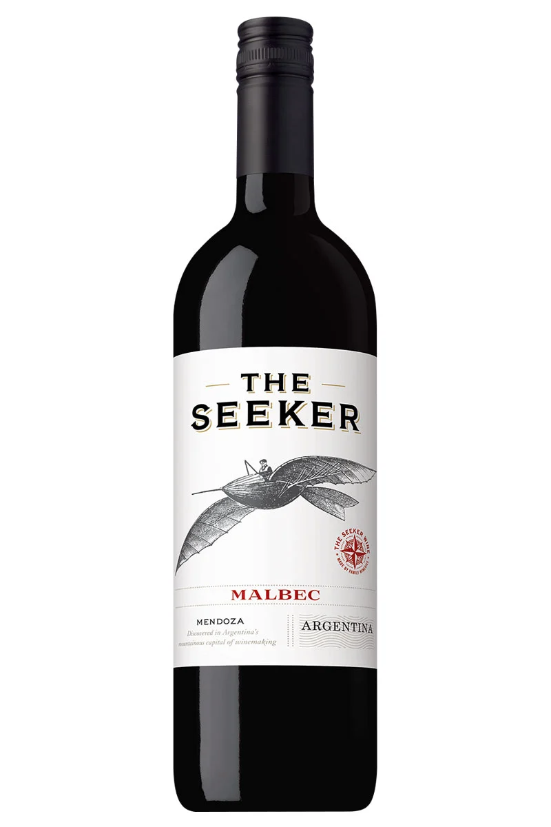 The Seeker Malbec 750 Ml front bottle