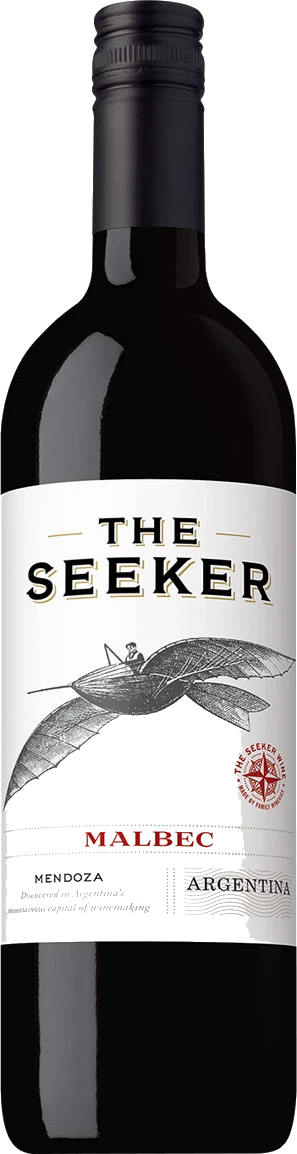 The Seeker Malbec bottle