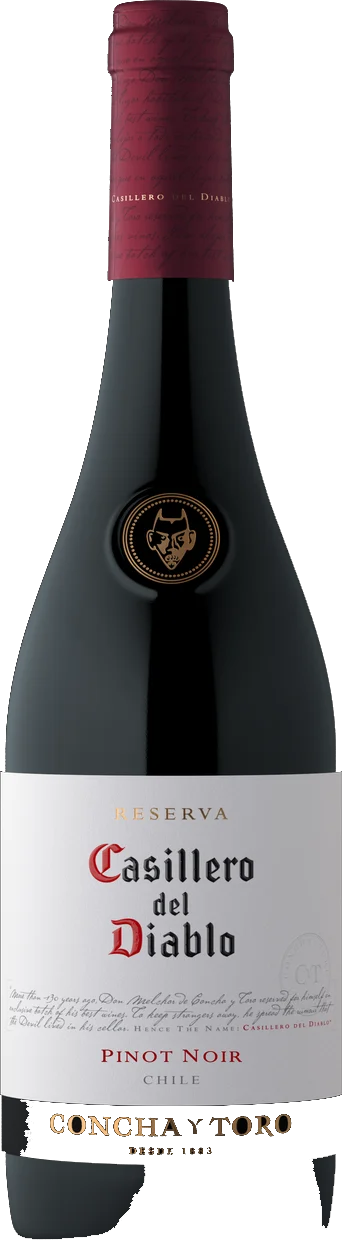 Vina Concha y Toro Casillero De Diablo Pinot Noir bottle