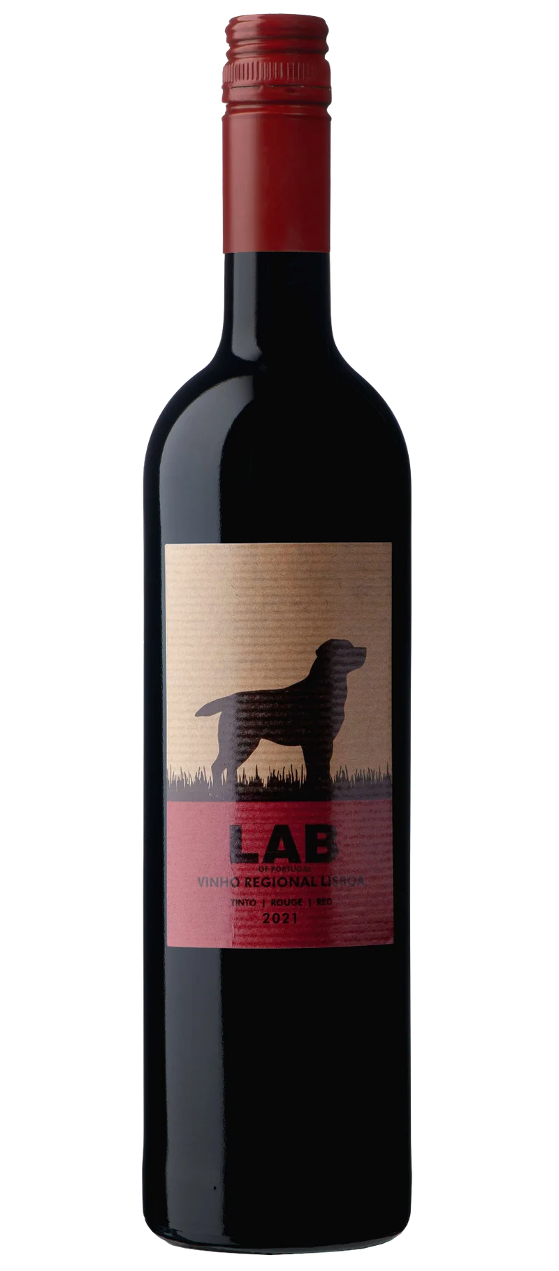 Lab Vinho Red 750 Ml front bottle