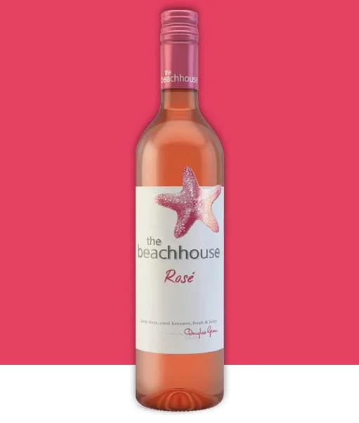 The Beachhouse Wines / DGB Beach House Rosé Pinotage Blanc de Noir bottle