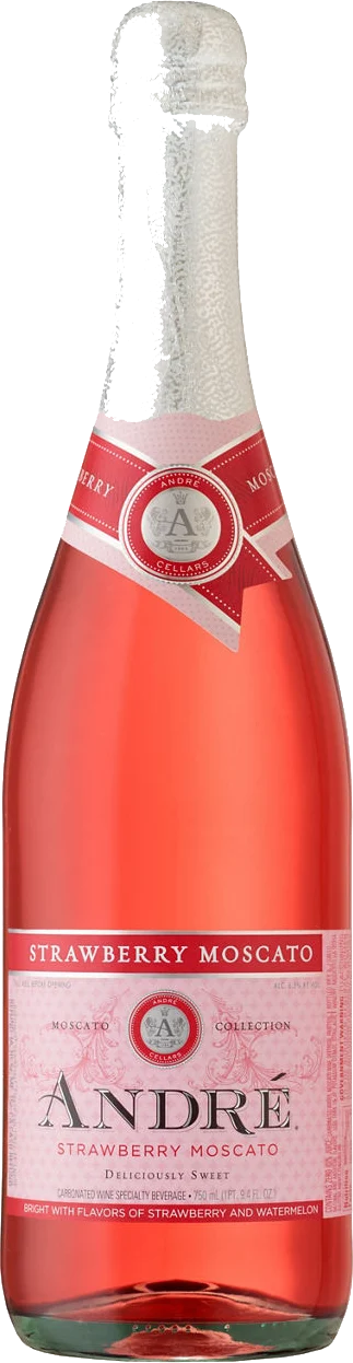 Andre Champagne Cellars Strawberry Moscato bottle
