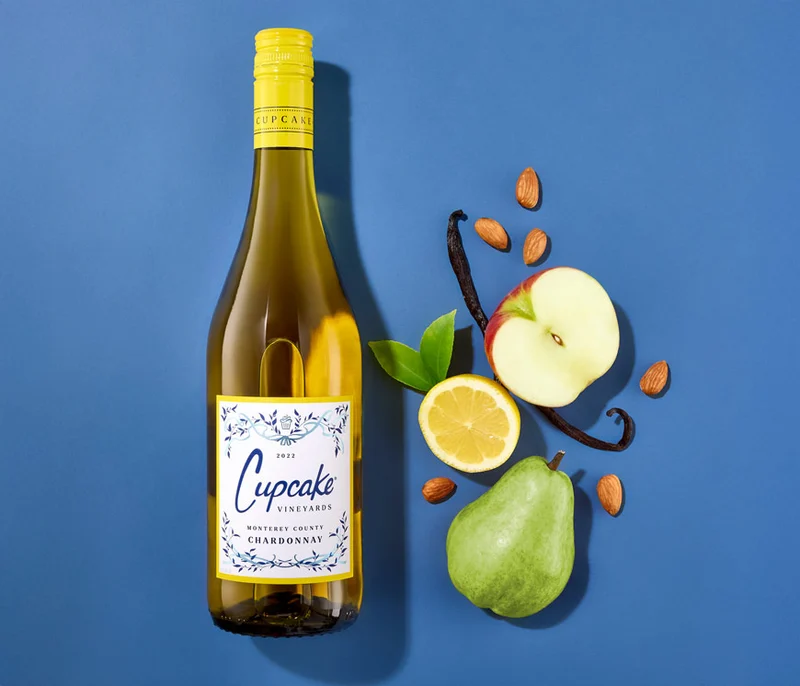 Cupcake Vineyards Chardonnay bottle