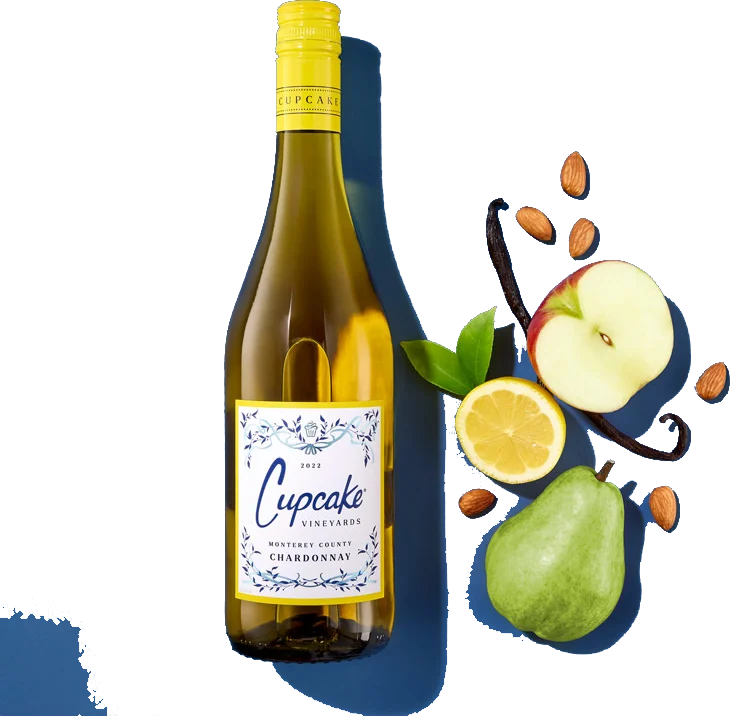 Cupcake Vineyards Chardonnay bottle