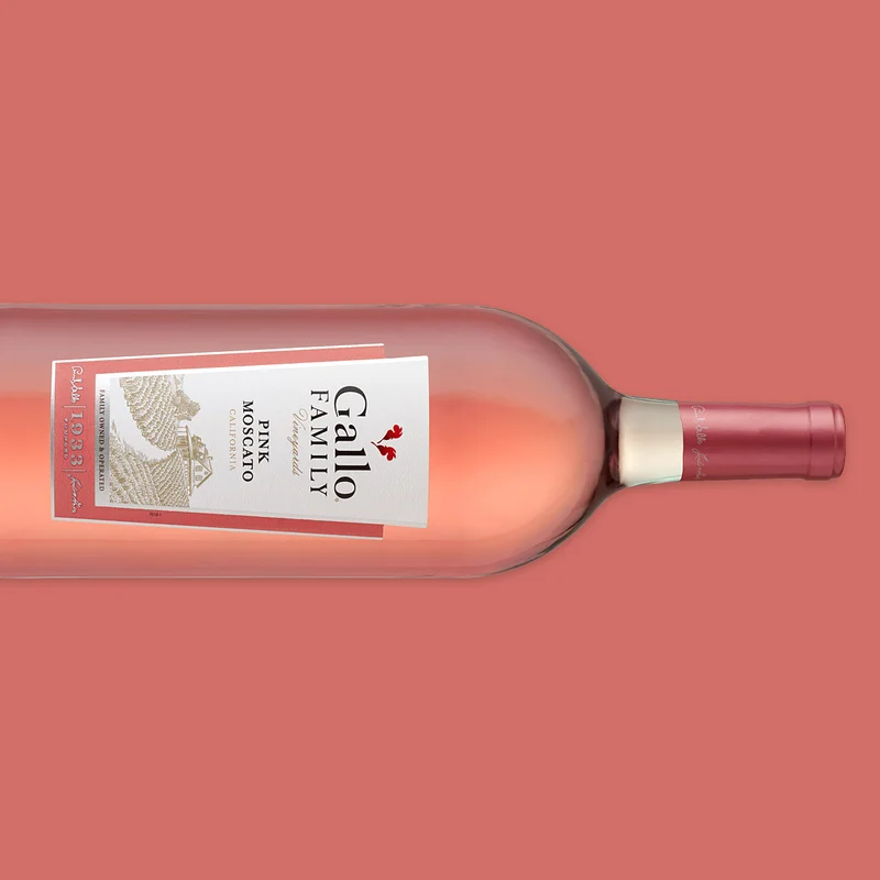 Gallo Family Vineyards Pink Moscato bottle