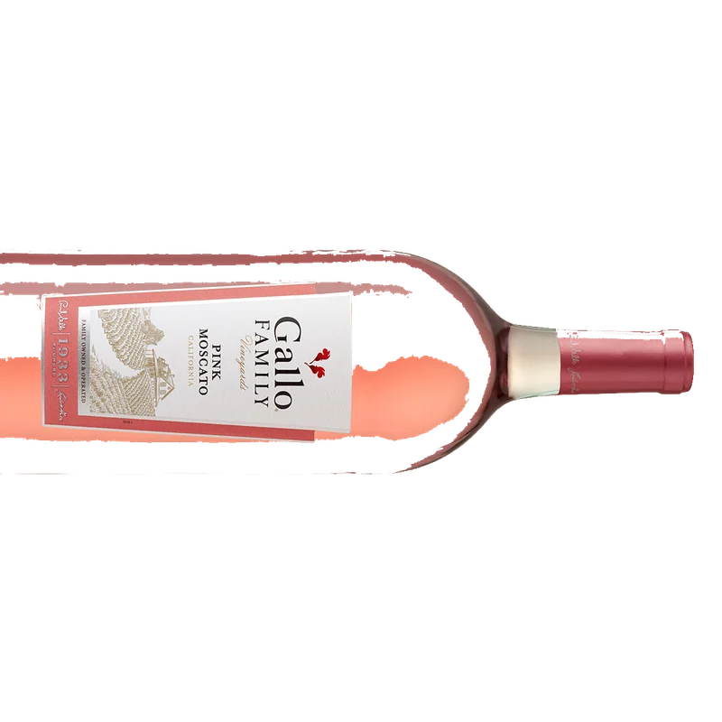 Gallo Family Vineyards Pink Moscato bottle