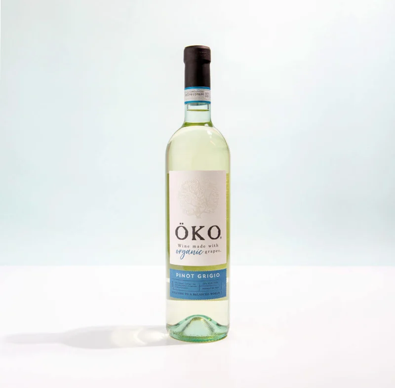 OKO / Prestige Beverage Group Organic Pinot Grigio bottle