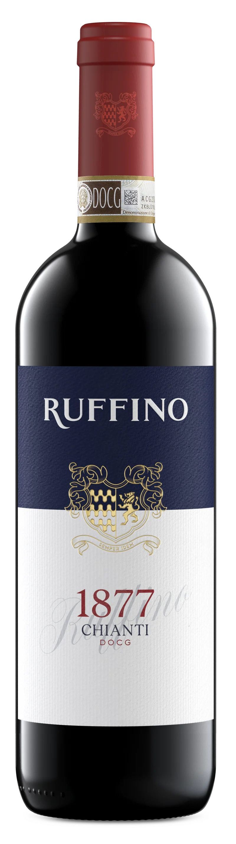 Ruffino Chianti Sangiovese-based red blend bottle