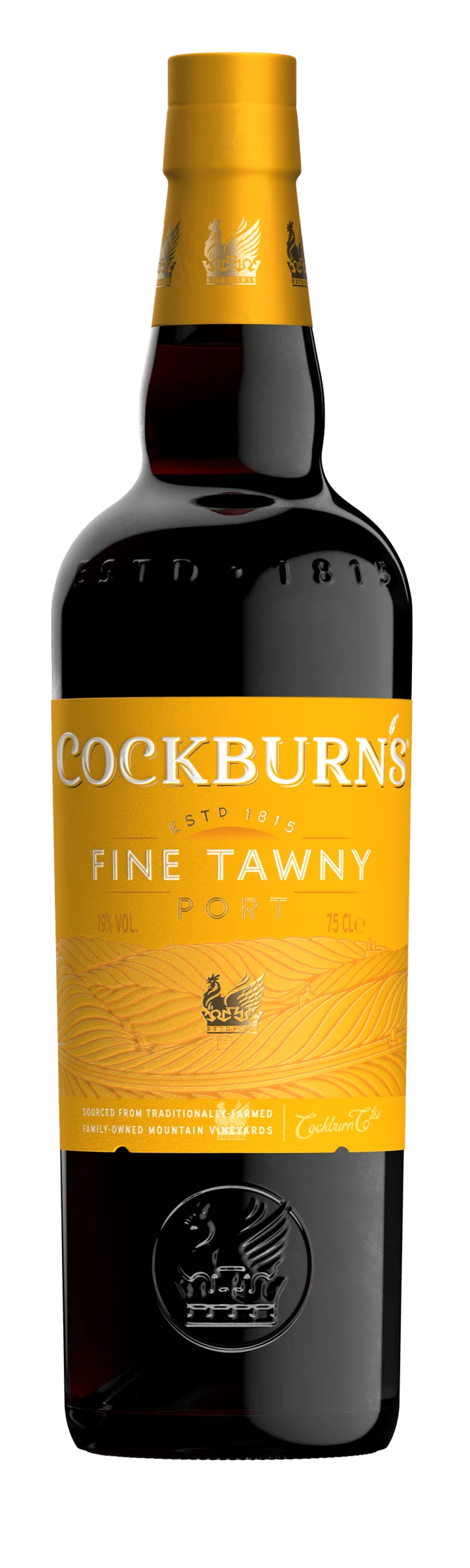Cockburn's Fine Tawny Red Port blend bottle
