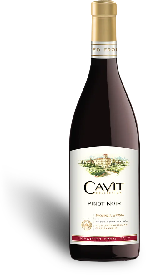 Cavit Pinot Noir bottle