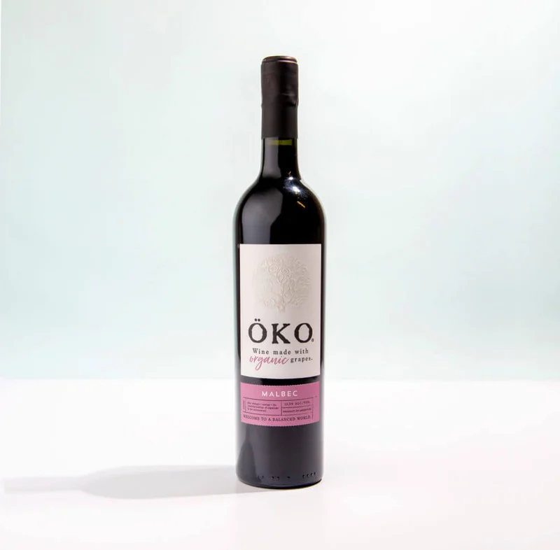 Oko Organic Malbec 750 Ml front bottle