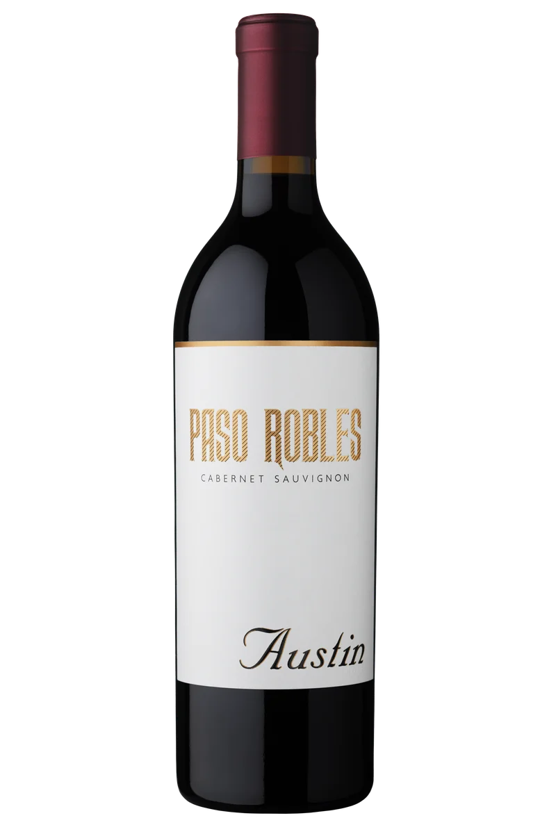 Austin, a Hope Family Wines brand Paso Robles Cabernet Sauvignon bottle