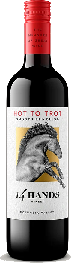 14 Hands Winery Hot To Trot Red bottle