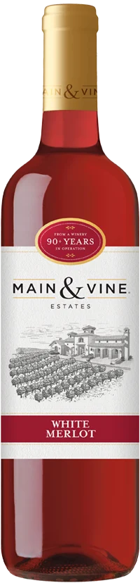 Main & Vine Wine / Beringer Main & Vine White Merlot bottle