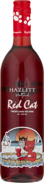 Hazlitt 1852 Vineyards Red Cat bottle