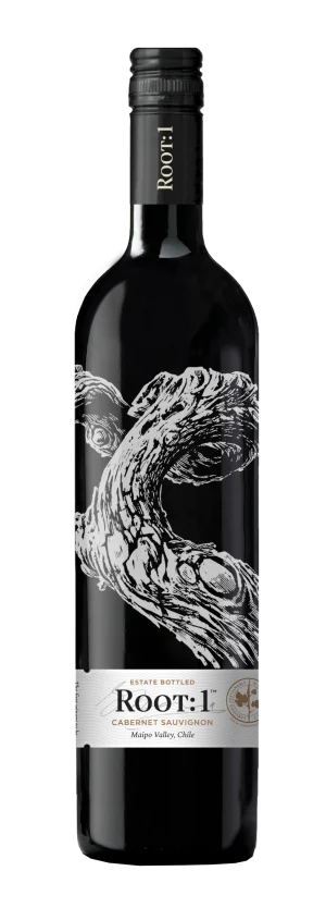Root 1 Cabernet Sauvignon 750 Ml front bottle