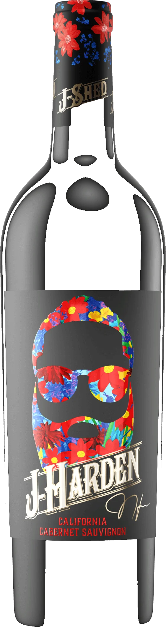 J-Harden x J-Shed Cabernet Sauvignon bottle