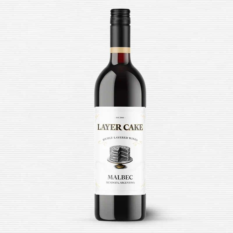 Layer Cake Malbec 750 Ml front bottle