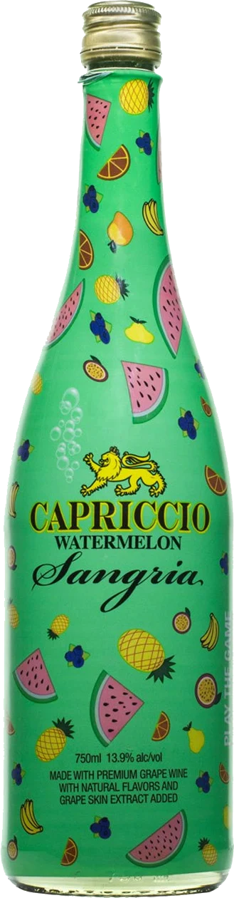 Capriccio Bubbly Sangria Watermelon bottle