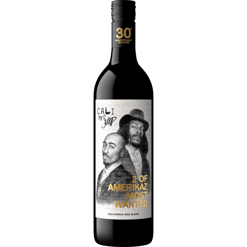 Cali by Snoop / 19 Crimes Most Wanted Red Blend bottle
