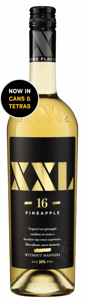 XXL Brands / Tri-Vin Wines and Spirits Moscato Pineapple bottle