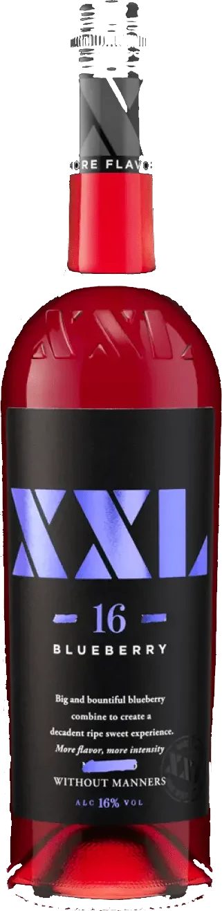 XXL Moscato Blueberry bottle
