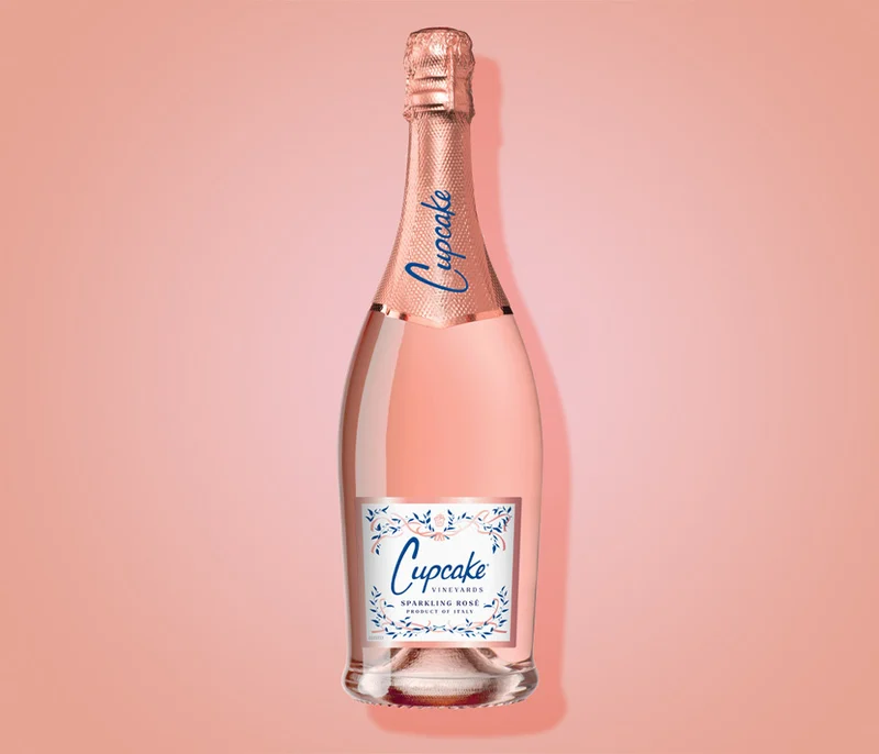 Cupcake Sparkling Rose 750 Ml front bottle