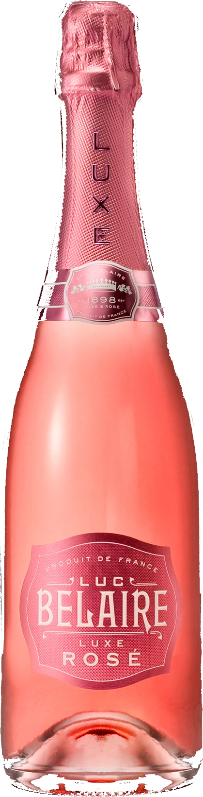 Luc Belaire Luxe Rose Sparkling rose blend bottle