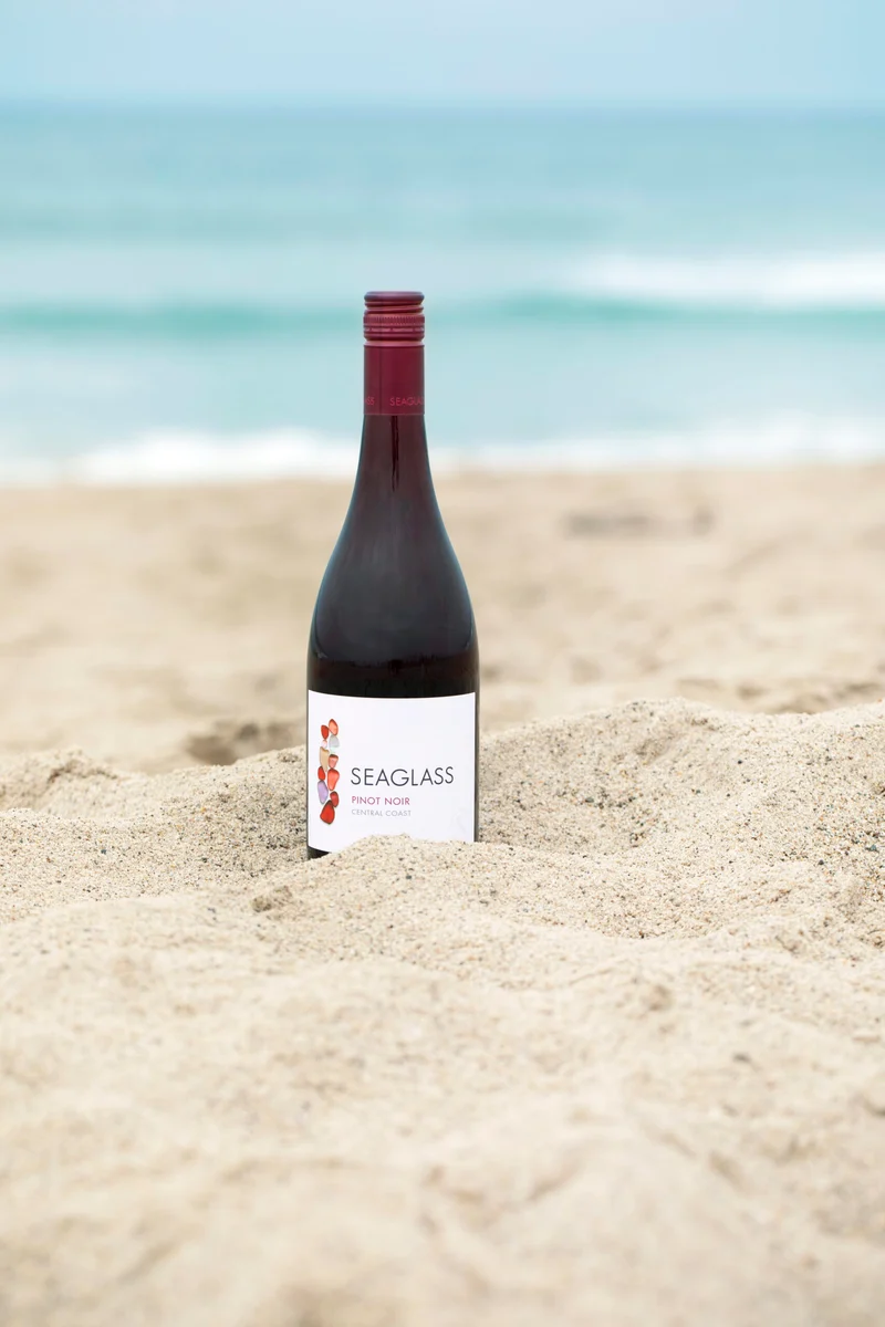 Seaglass Pinot Noir 750 Ml front bottle