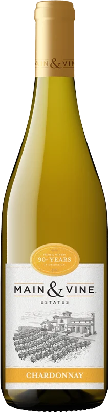 Beringer Main & Vine Chardonnay bottle