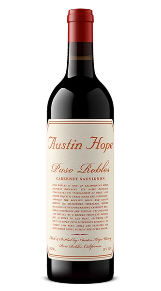 Austin Hope Cabernet Sauvignon bottle