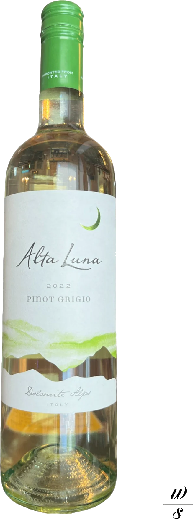 Alta Luna Pinot Grigio bottle