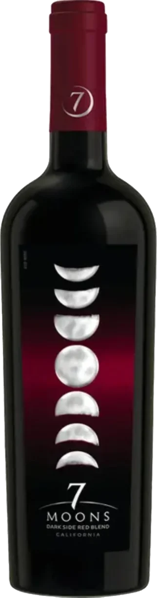 7 Moons Wine Co. Dark Red bottle