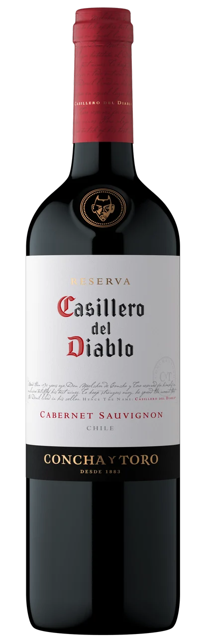 Vina Concha y Toro S.A. Casillero De Diablo Cabernet Sauvignon bottle