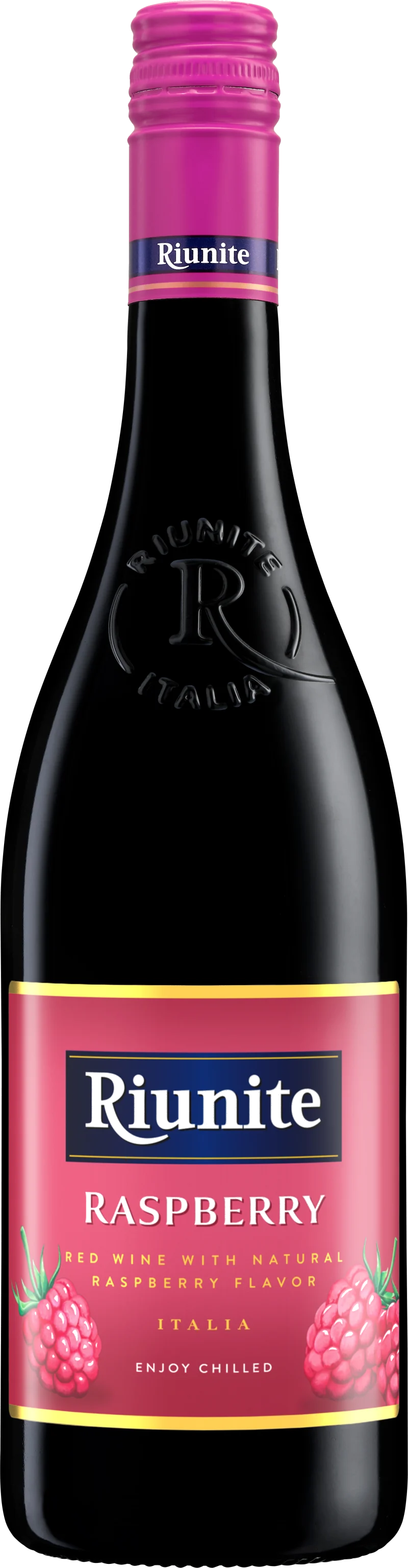Riunite Raspberry 750 Ml front bottle