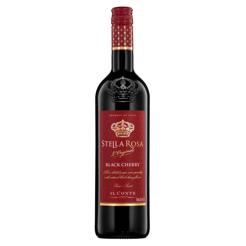 Stella Rosa Black Cherry 750 Ml front bottle